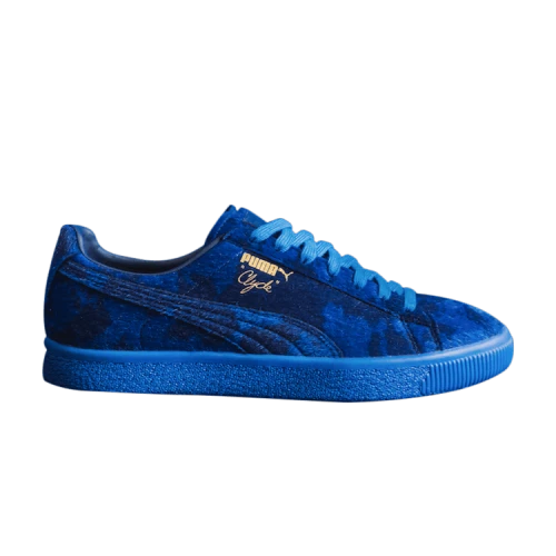 Puma Clyde Packer Shoes Cow Suit Blue