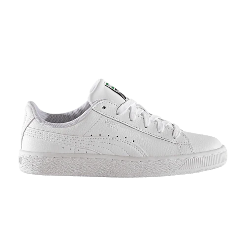 (GS) PUMA Basket Classic JR White