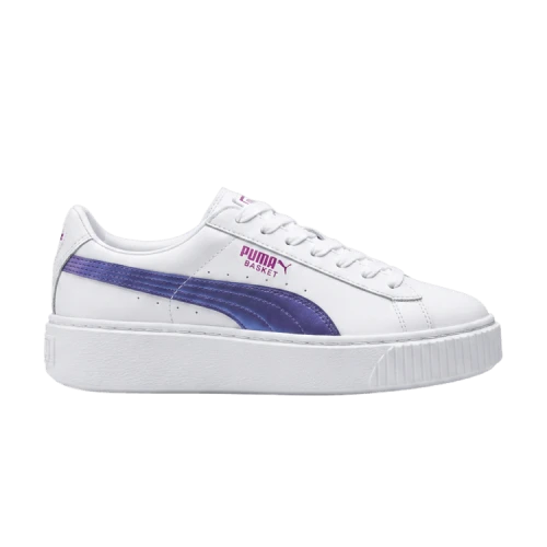 PUMA Basket Platform Rainbow 'White'