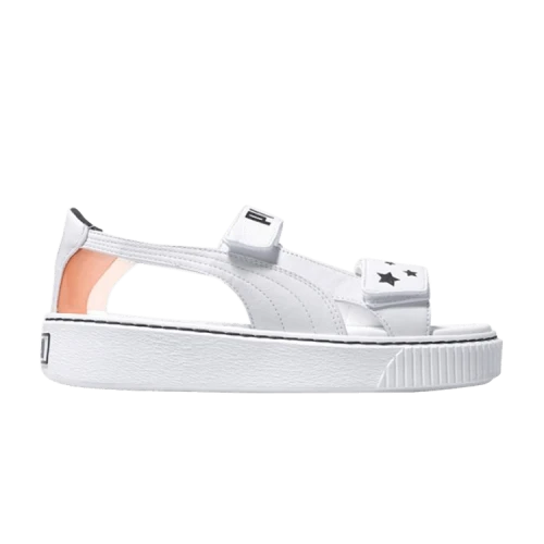 PUMA Sophia Webster x Platform Sandal 'White Black Orange' (Women's)