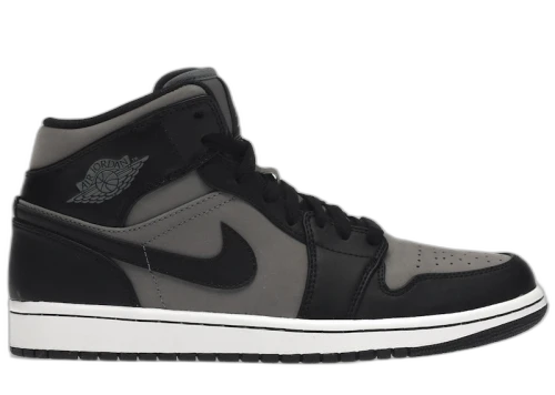 Jordan 1 Mid Cool Grey Black