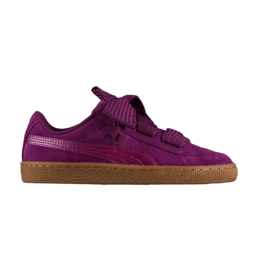 PUMA Suede Heart SNK Jr 'Dark Purple'