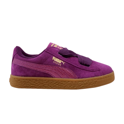 Puma Suede Heart Snake Jr 'Dark Purple'