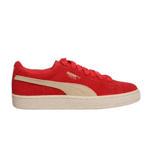 PUMA Suede Jr Red/White