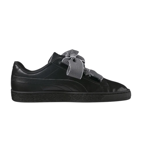 PUMA Enzobasket Heart Black/Gold (Women's)