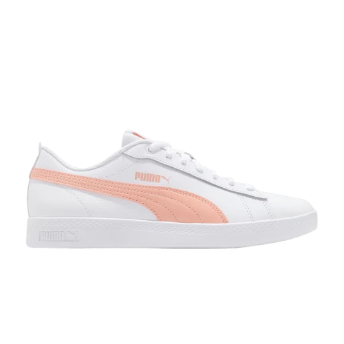 PUMA Smash v2 Leather 'White Apricot Blush' (Women's)