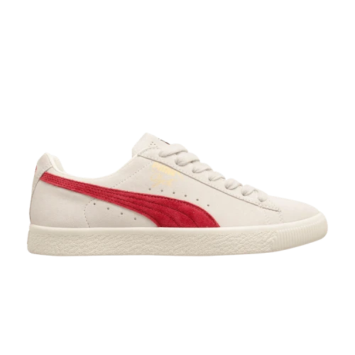 PUMA Clyde 'From The Archive - Vaporous Grey Red Dahlia'