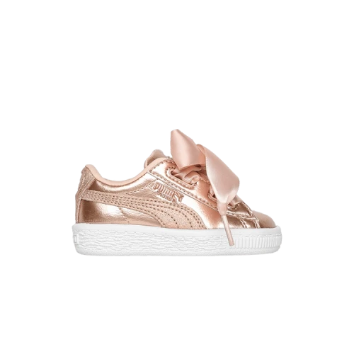 PUMA Basket Heart Lunar Lux Toddler 'Creamed Tan'