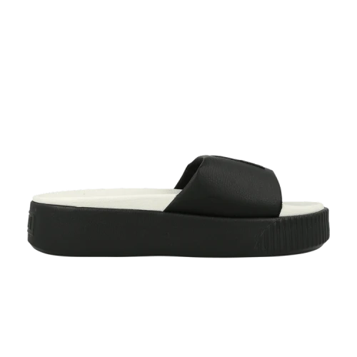 PUMA Platform Slide 'Black Whisper White' (Women's)