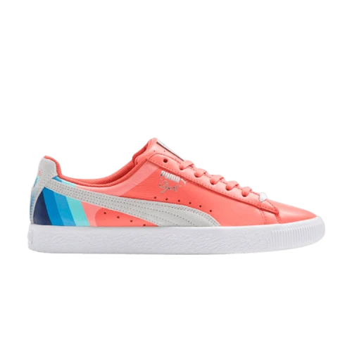 Puma Clyde Pink Dolphin Porcelain Rose