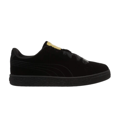 Puma Basket Velour Jr 'Black'
