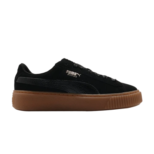 PUMA Suede Platform 'Bubble - Black' (Women's)