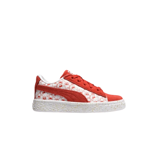 PUMA Hello Kitty x Suede Classic Infant 'Bright Red'