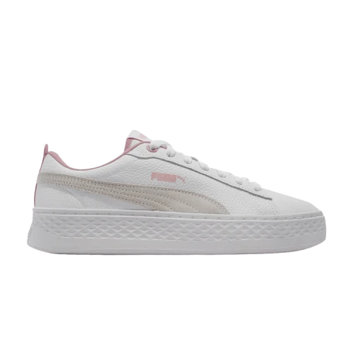 PUMA Smash Platform Low 'White Pale Pink' (Women's)