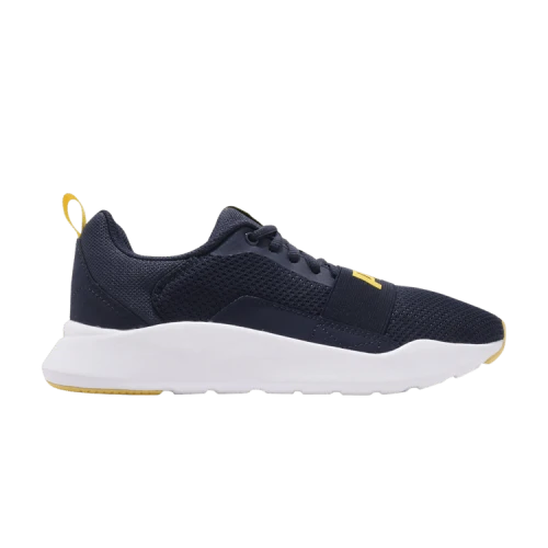 Puma Wired JR 'Peacoat Blazing Yellow'