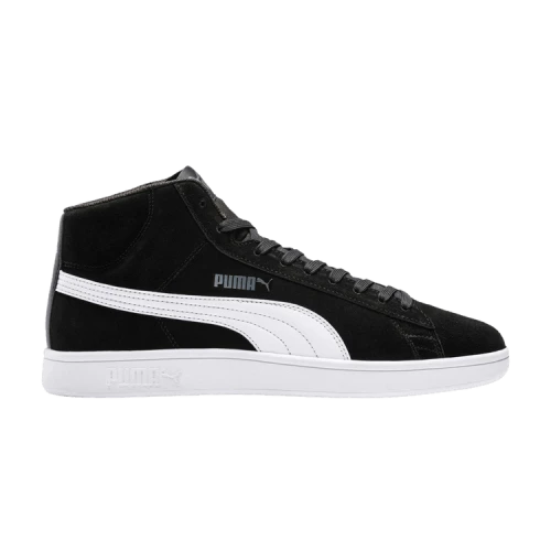 PUMA Smash v2 Mid 'Black White'