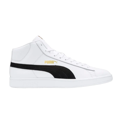 PUMA Smash v2 Mid 'White Black'
