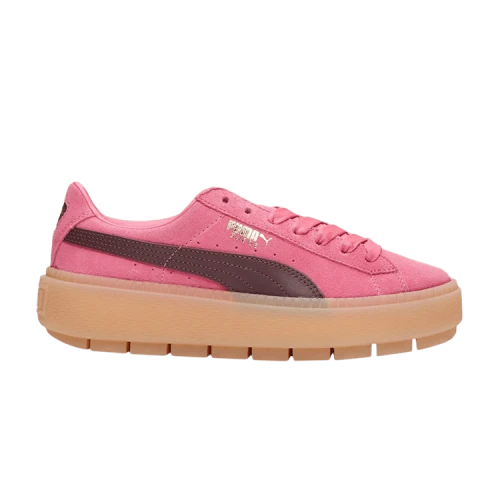 PUMA Suede Platform Trace 'Carmine Rose' (Women's)