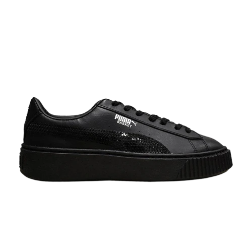 PUMA Basket Platform Bling Jr 'Black'
