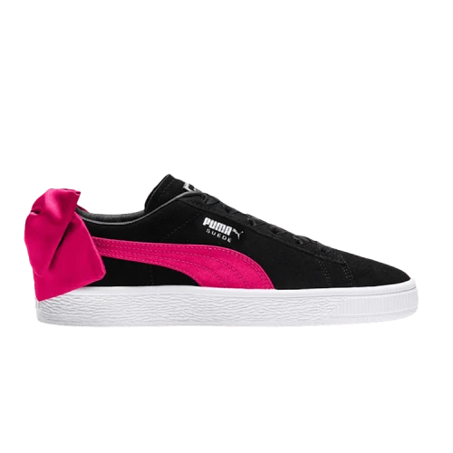 Puma Suede Bow Jr 'Black Beetroot Purple'