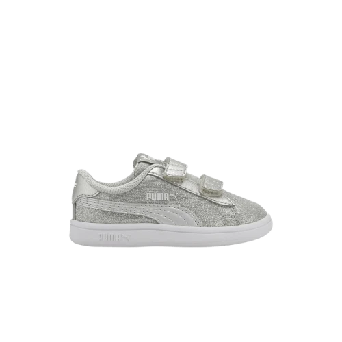 PUMA Smash V2 V Infant 'Glitz Glam - Silver'