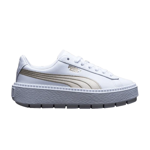 PUMA Platform Trace 'White Varsity' (Women's)