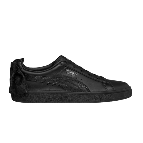 PUMA Basket 'Bow - Black Leopard' (Women's)