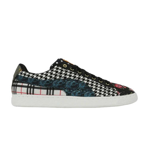 PUMA Court Culture Sneakers Black/White/Yellow/Red/Blue