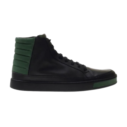 Gucci Signature Leather High 'Black Green'
