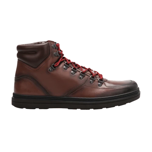 Gucci Leather Trekking Boot 'Cocoa'