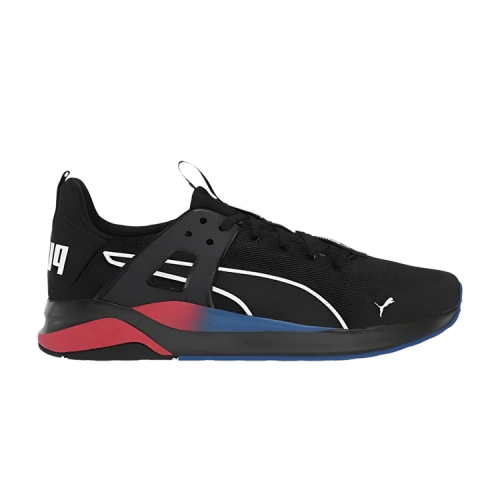 Puma Anzarun Cage Edge 'Black High Risk Red Blue'