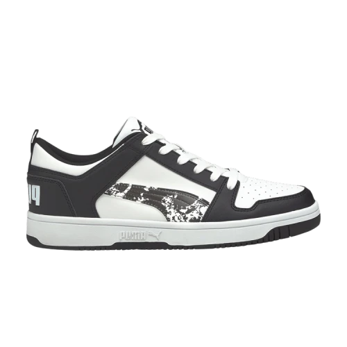 PUMA Rebound LayUp Low 'Black White Camo'