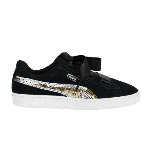 (GS) PUMA Suede Heart Trailblazer SQN 'Black'