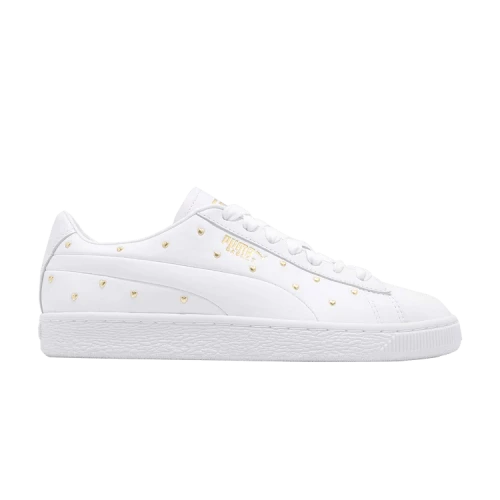 PUMA Basket Studs 'White' (Women's)