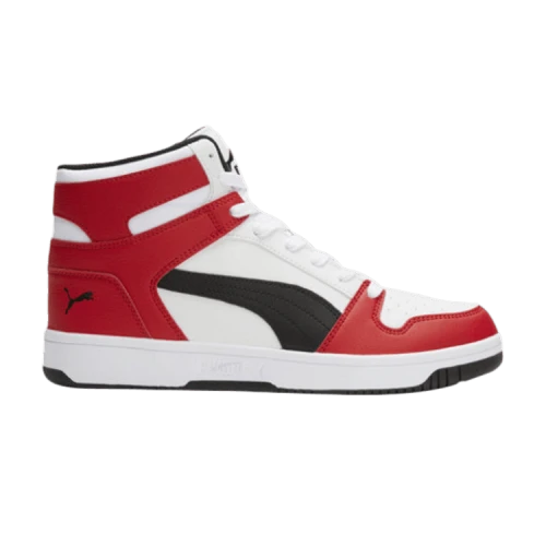 PUMA Rebound LayUp SL 'White High Risk Red'