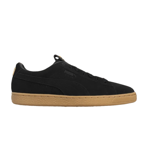 PUMA Suede Premium Logo 'Black' (Women's)