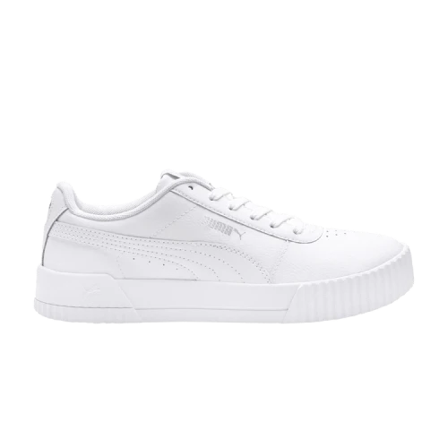 PUMA Carina Leather 'White Silver' (Women's)