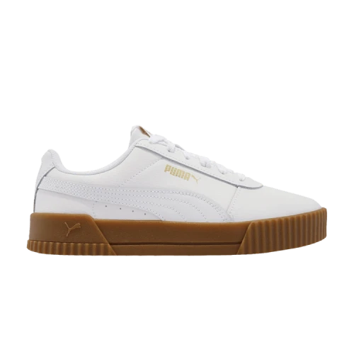 PUMA Carina Leather 'White Gum' (Women's)
