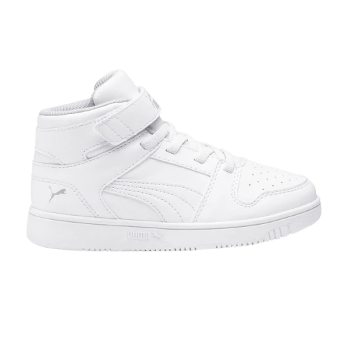 PUMA Rebound LayUp Little Kid 'White Grey Violet'