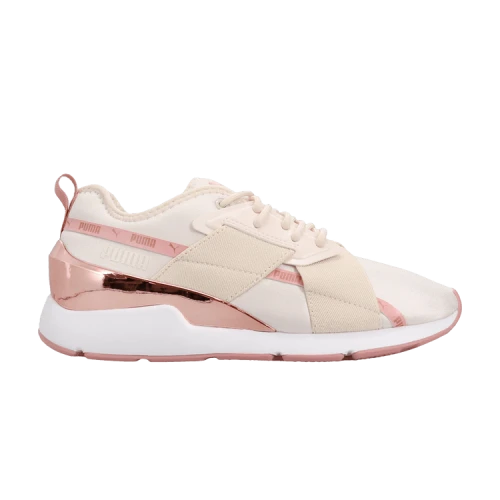 PUMA Muse X-2 Metallic 'Pastel Parchment Rose Gold' (Women's)