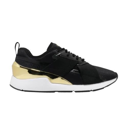 PUMA Muse X-2 Metallic 'Black Team Gold' (Women's)