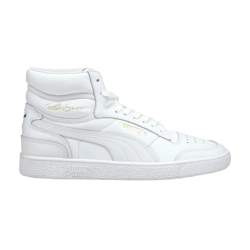 Puma Ralph Sampson Mid White Team Gold