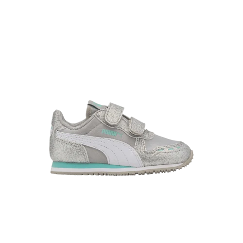 PUMA Cabana Racer AC Infant 'Glitz - Silver Grey'
