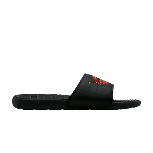PUMA Cool Cat Slides 'Black High Risk Red'