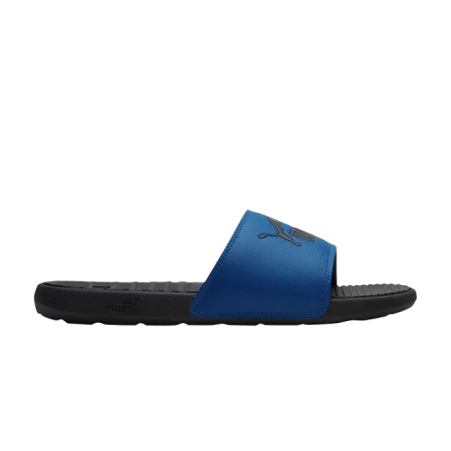 PUMA Cool Cat Slides 'Black Blazing Blue'