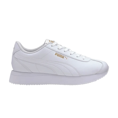 PUMA Turino Stacked White/Gold (Women's)