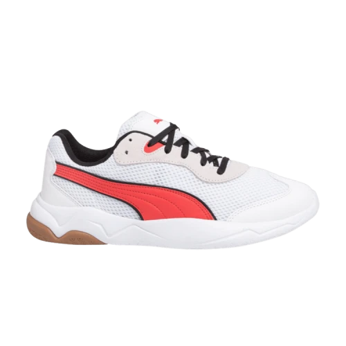 PUMA Ekstra 'White High Risk Red'