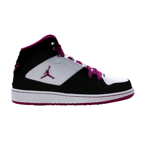 Air Jordan 1 Flight GS 'Black Red Plum'