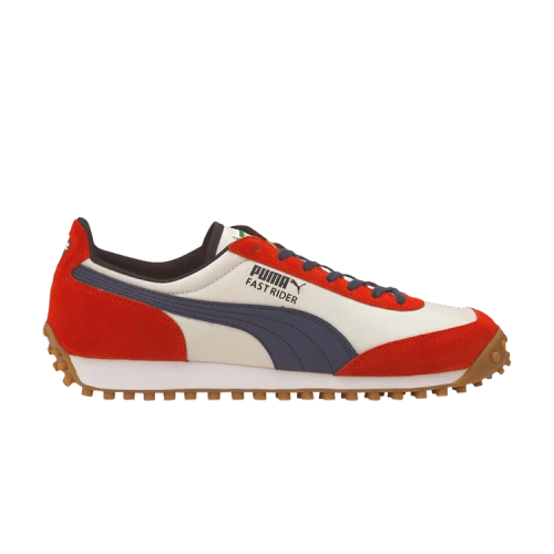 PUMA Fast Rider Source 'White High Risk Red'