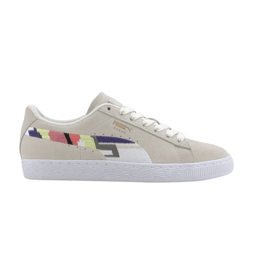 PUMA Suede World Hood 'Geometric Print - Vaporous Gray' (Women's)